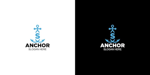 Ankerdesign des logos