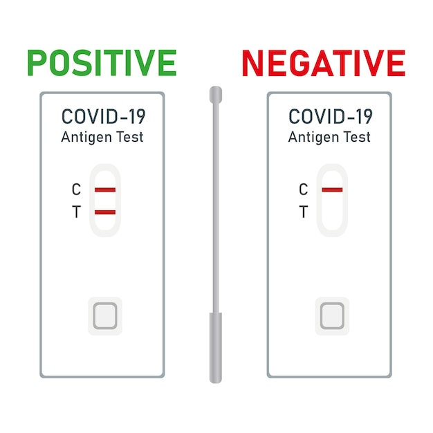 Antigen-testkit-vektordesign