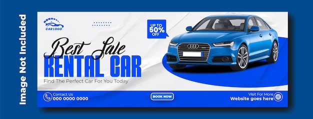 Anzeigedesign für Autovermietungen