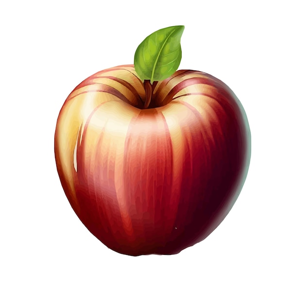 Apple-Vektor-Illustration