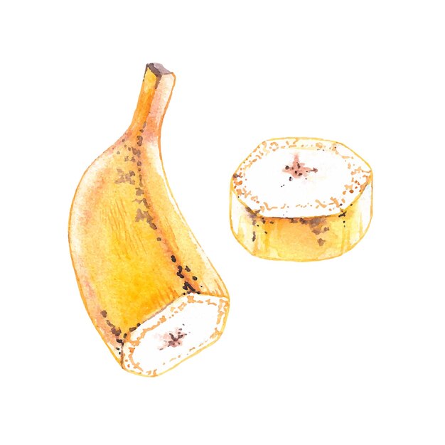 Aquarell banane