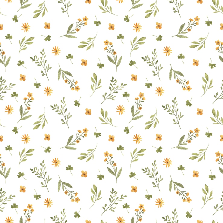Vektor aquarell blumenmuster