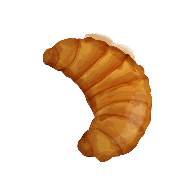 Aquarell-croissant