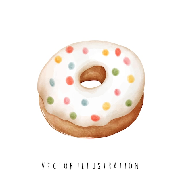 Aquarell-donut