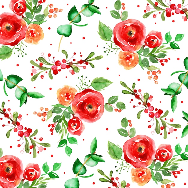 Aquarell frohe weihnachten hintergrund