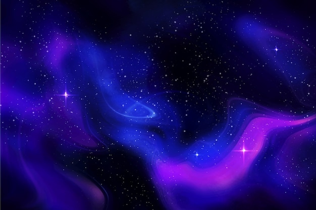 Vektor aquarell galaxie hintergrund