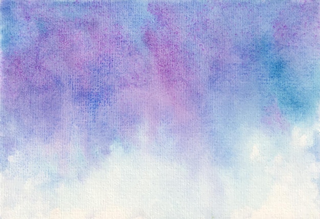 Aquarell handgemalter Hintergrund der frohen Weihnachten und des neuen Jahres