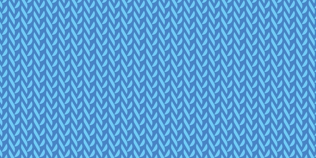 Aquarell nahtlos gestricktes blaues Muster Abstrakte moderne Hintergrundillustration Vorlage