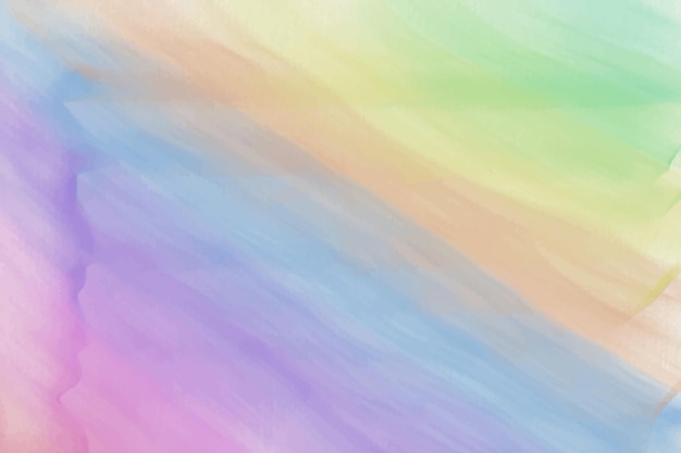 Vektor aquarell pastellfarbener hintergrund handgemalte bunte aquarellflecken auf papier