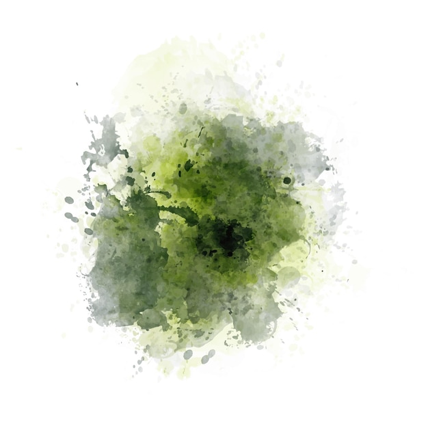 Vektor aquarell splash fleck hintergrund