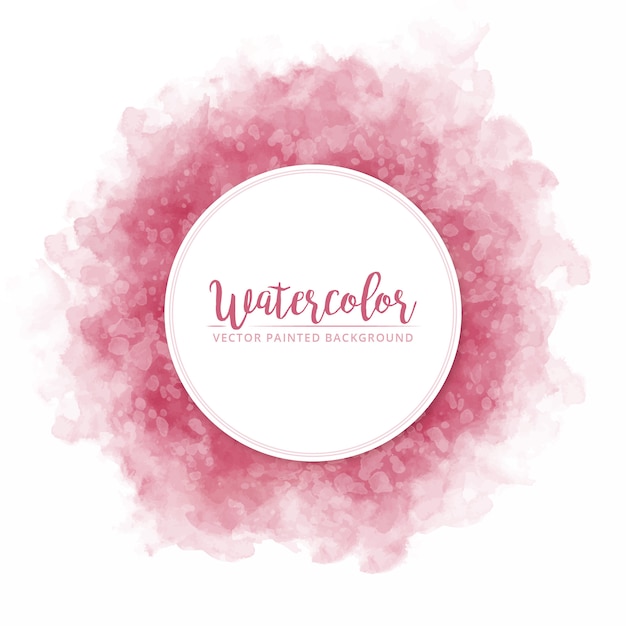 Vektor aquarell splatter dekoration