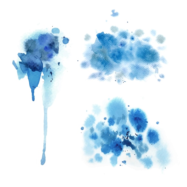 Aquarell tropft und blutet abstrakten Hintergrund.