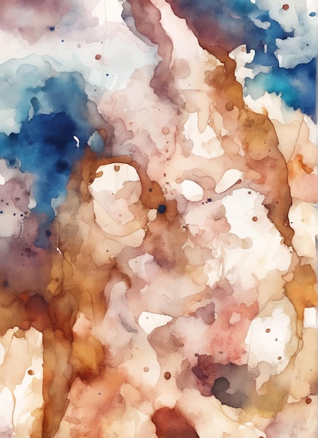 Aquarellflecken abstrakter Hintergrund