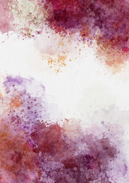 aquarellhintergrundabdeckung