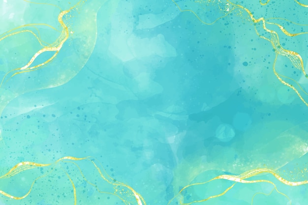 Aquarellminzhintergrund