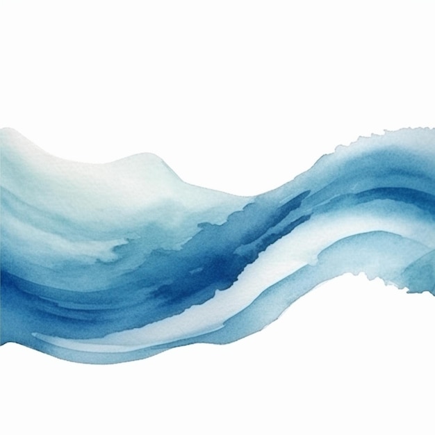 Aquarellwaschen und verlieren von pinselstrichen design vektorkunst