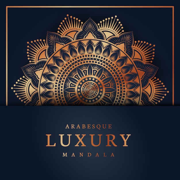 Arabesque luxus-mandala