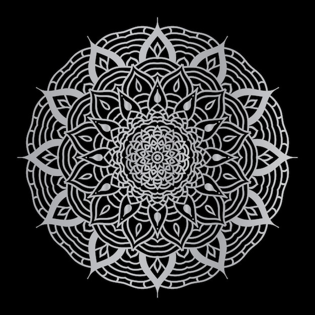 Arabesque mandala hintergrund