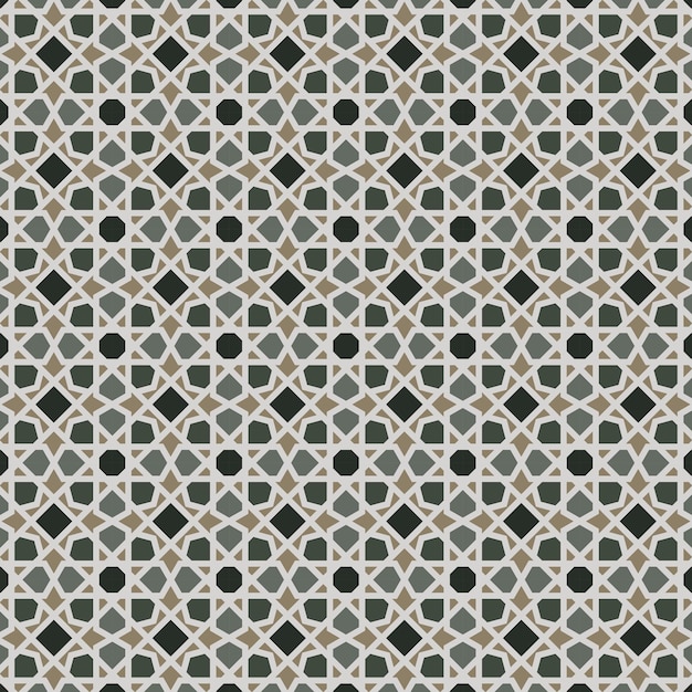 Arabischer Hintergrundmuster Islamischer Ornamentvektor Traditionelle arabische Geometrie