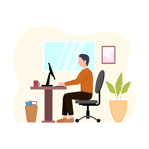 Arbeitsillustration