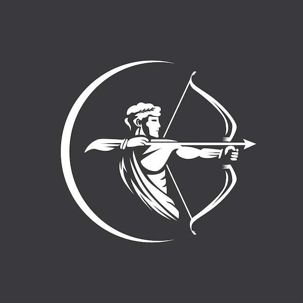 Vektor archer-logo-design