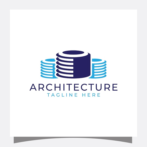 Architektur-gebäude-logo-design-vorlage immobilien-dienstleistungen