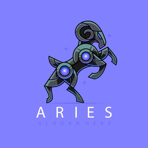 Aries modren technologielogo