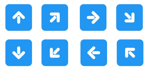 Arrow-Icon-Satz-Element-Design