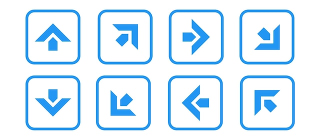 Arrow-Icon-Satz-Element-Design