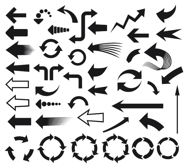 Arrows icons set