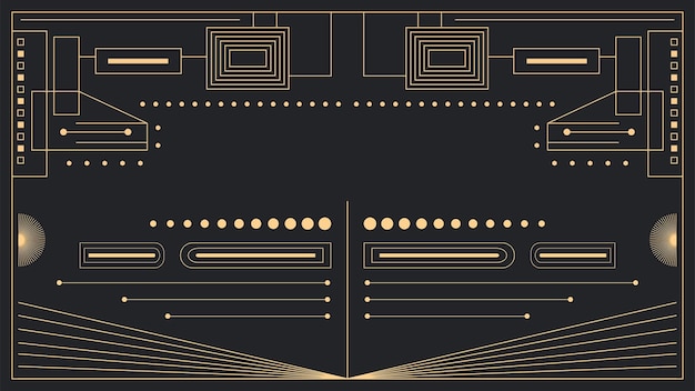 Art Deco Hintergrund