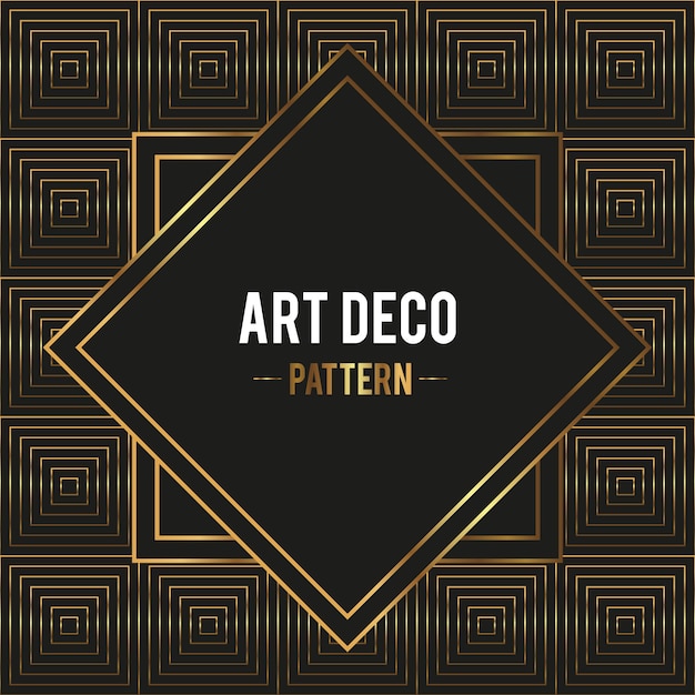 Art deco muster