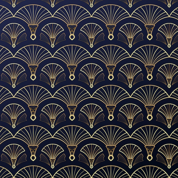 Art-Deco-Musterdesign