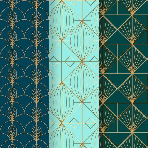 Art-Deco-Musterkollektion