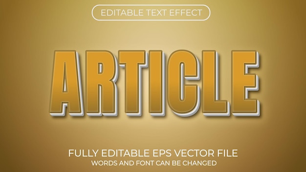 Artikeltext-Effekt.