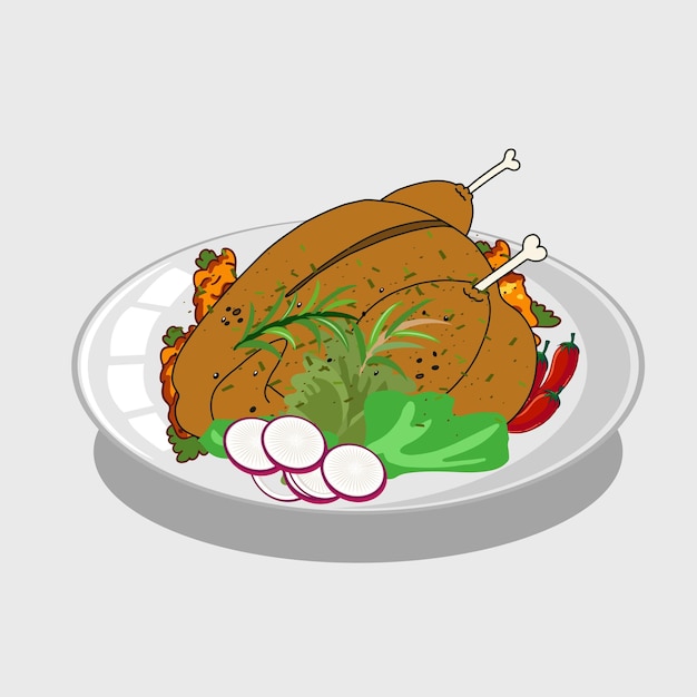 Asiatisches gesundes Essen. Die Garnelen, Kuchen, Ei, Gemüse.