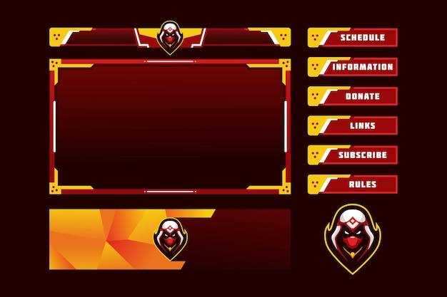 Vektor assassin gaming panel overlay