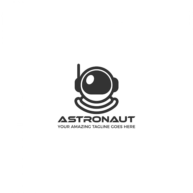 Astronaut logo design