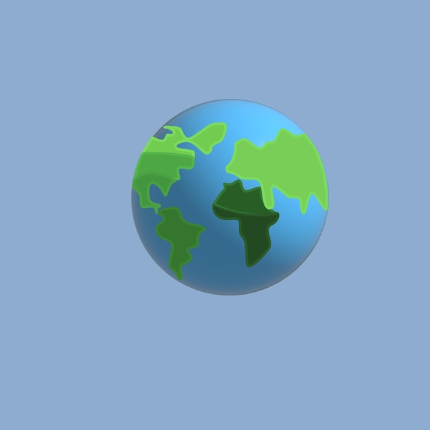 Astronaut Planet und Weltraumobjekt Weltraumkonzept Realistischer 3D-Objekt Cartoon-Stil