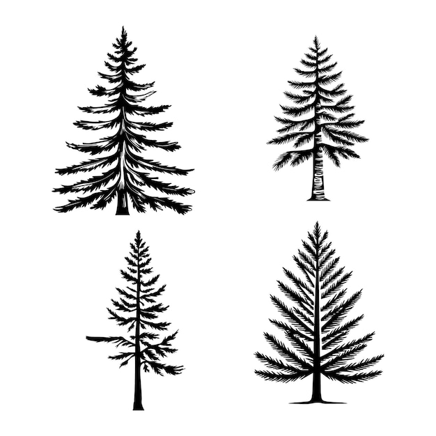 Atemberaubendes Baum-Vektor-Design Verbessern Sie Ihre Projekte mit hochwertigen Baum-Illustrationen