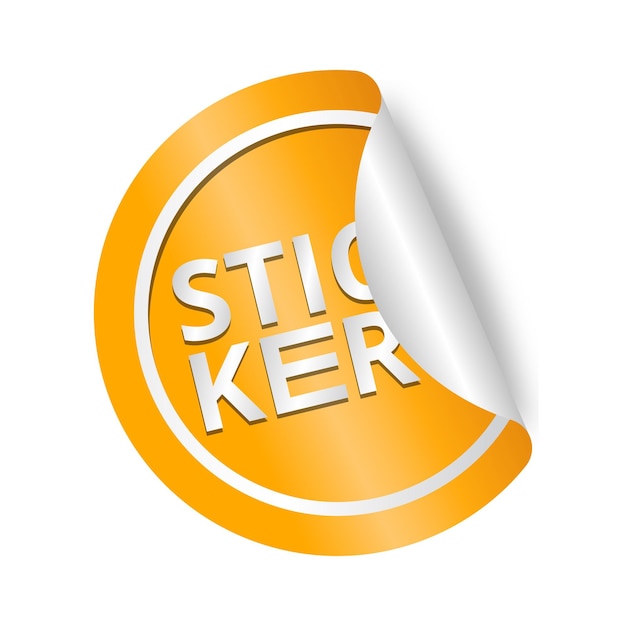 Aufkleber EPS