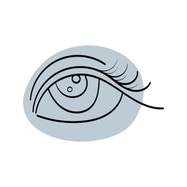 Auge-dodle-symbol