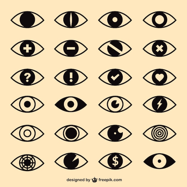 Augen-icons pack