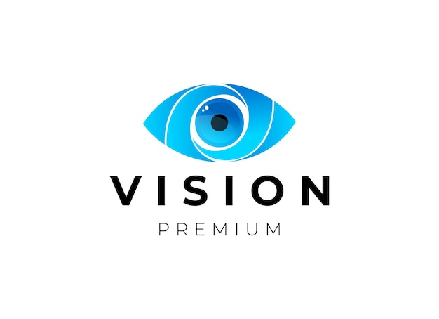 Augenlogo mit dem titel 'vision premium'