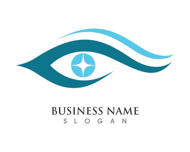Augenpflege-logo-vorlage