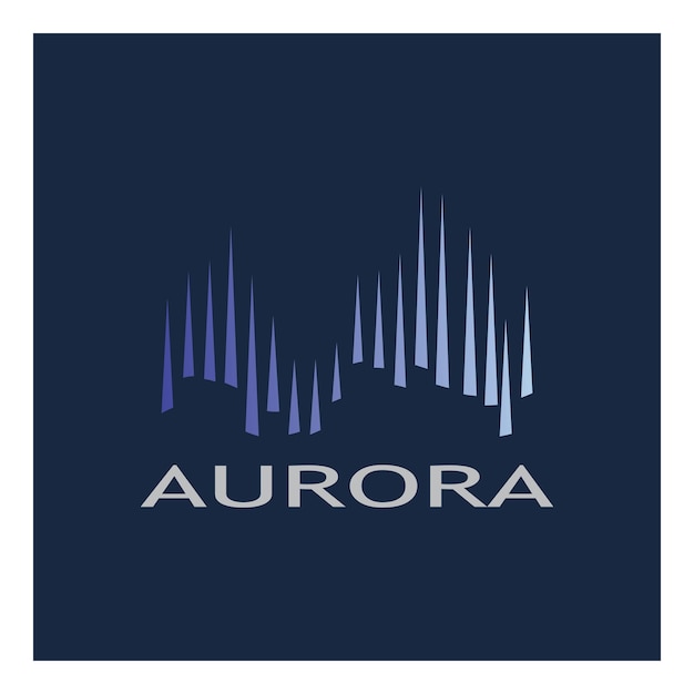 Aurora-logo-design-symbol-illustrationsvektorvorlage