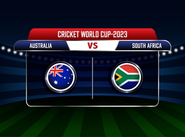 Australien vs. Südafrika Cricket-Weltmeisterschaft 2023