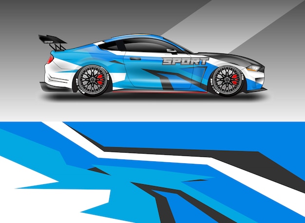 Auto Aufkleber Wrap Design für Fahrzeug