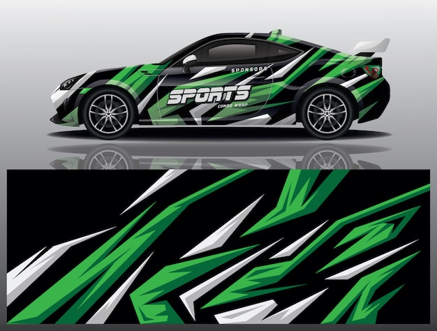 Auto aufkleber wrap design