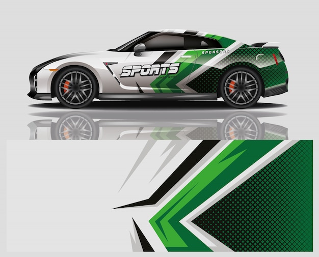 Auto Aufkleber Wrap Design